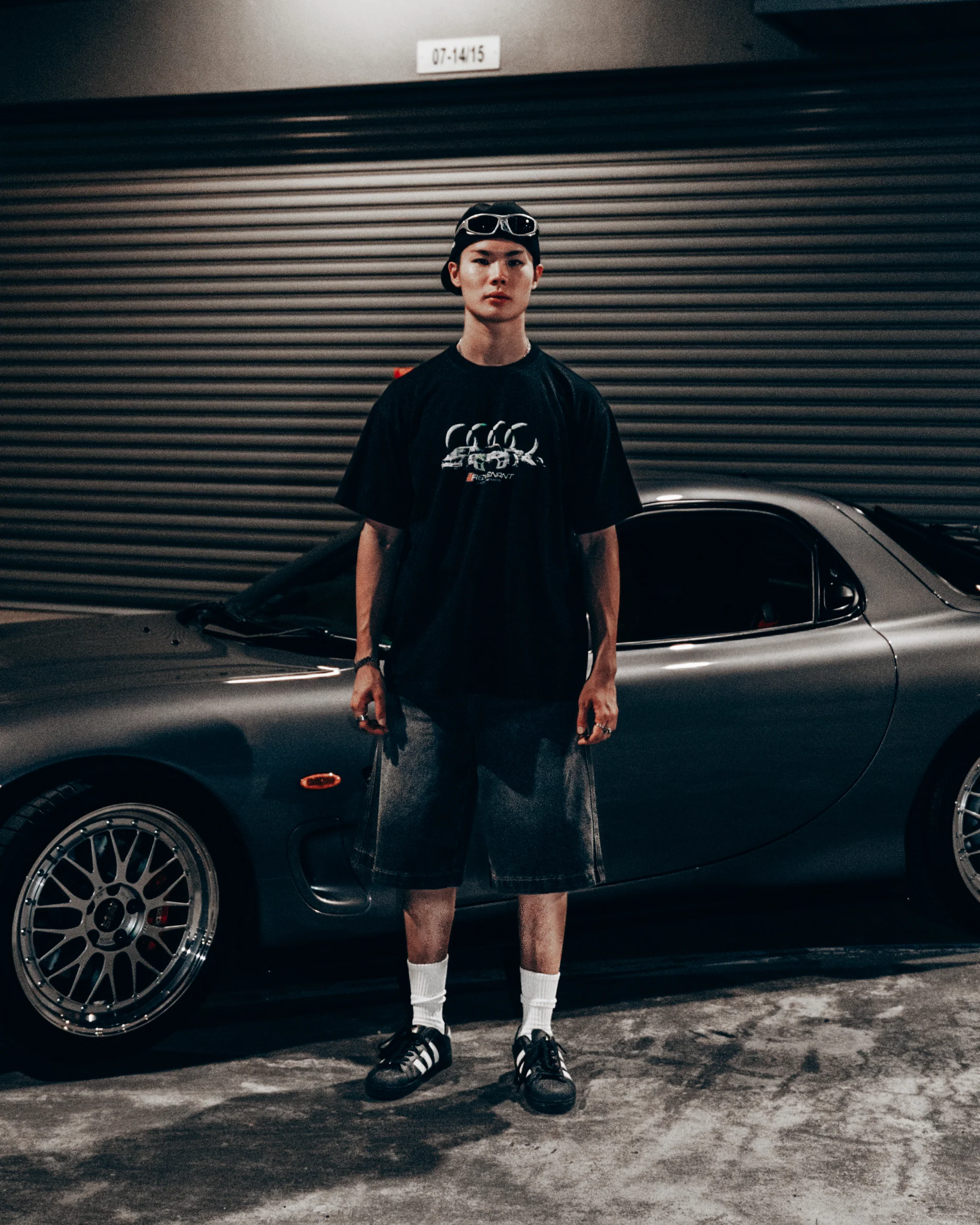Audi Quattro Sports Tee in Black - Image 3