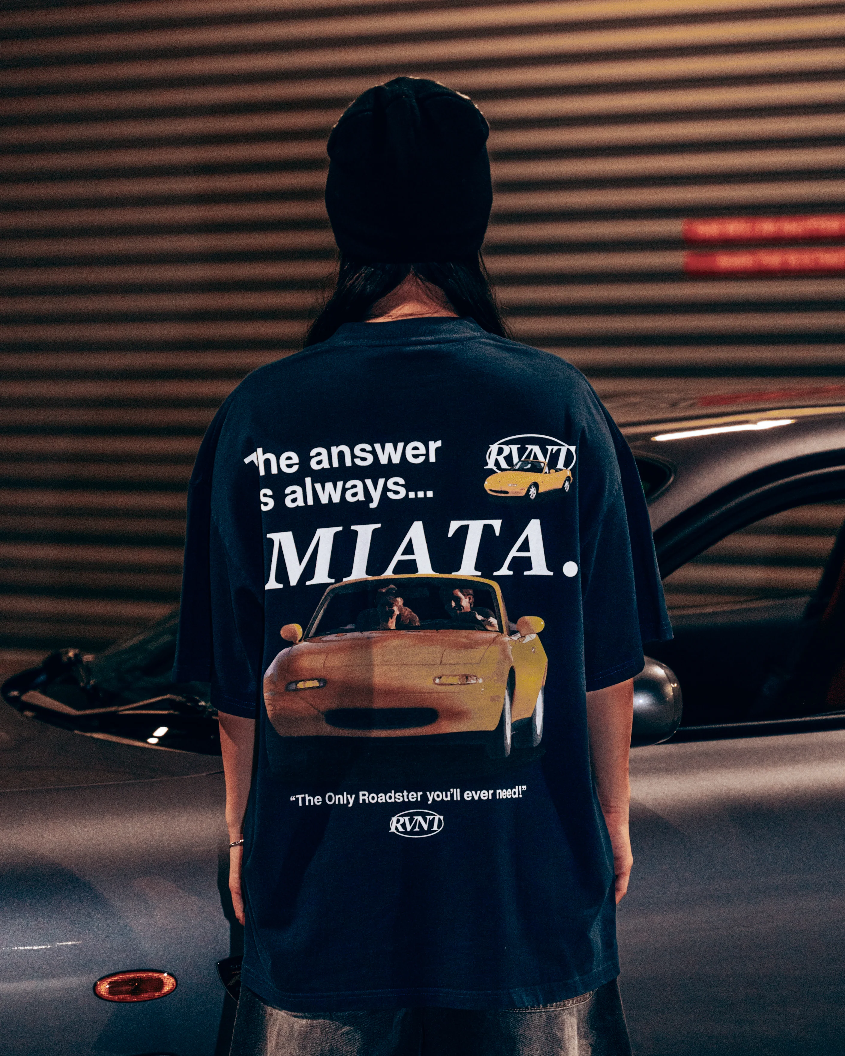 Miata Club Tee in Retro Blue - Image 10