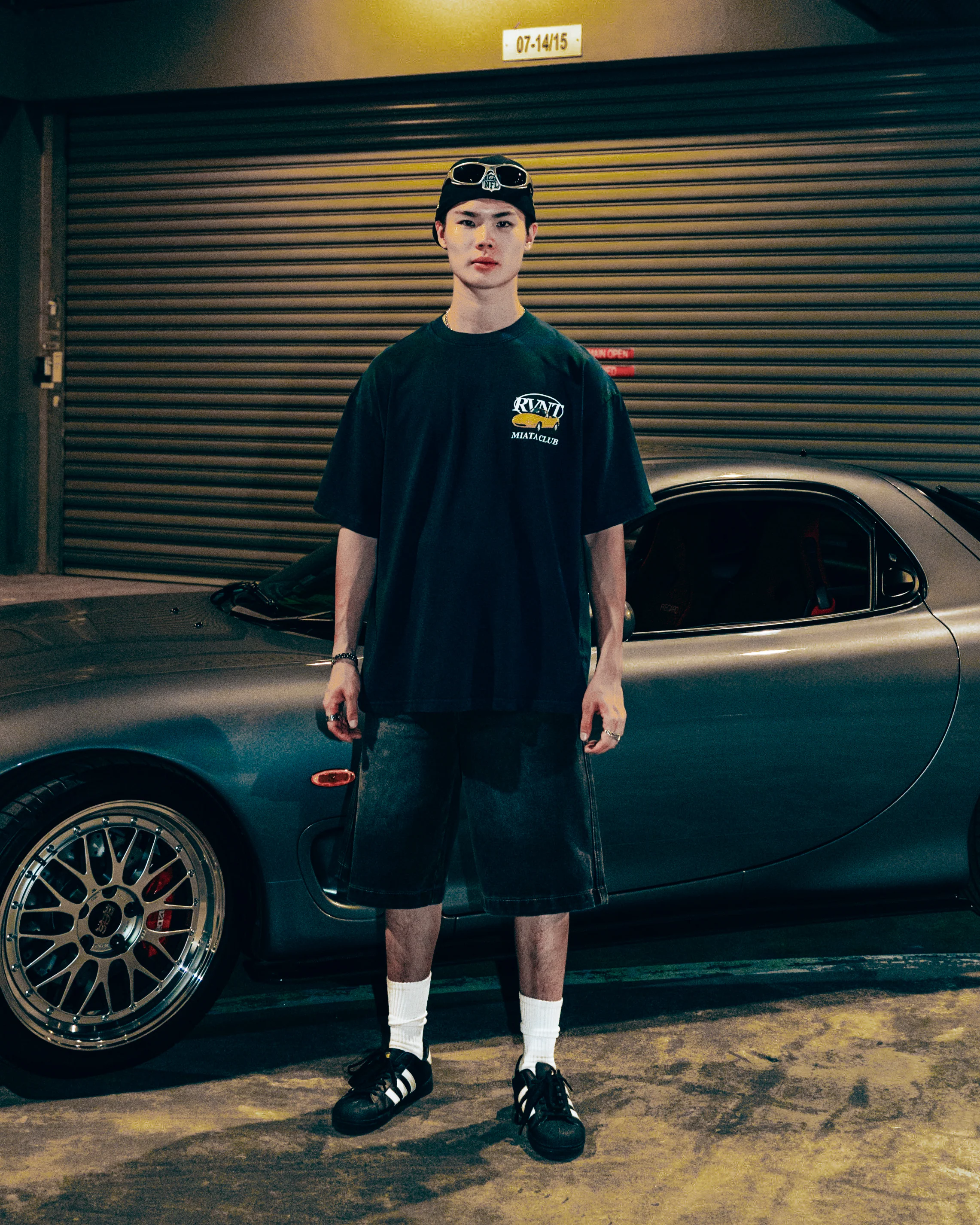 Miata Club Tee in Retro Blue - Image 4