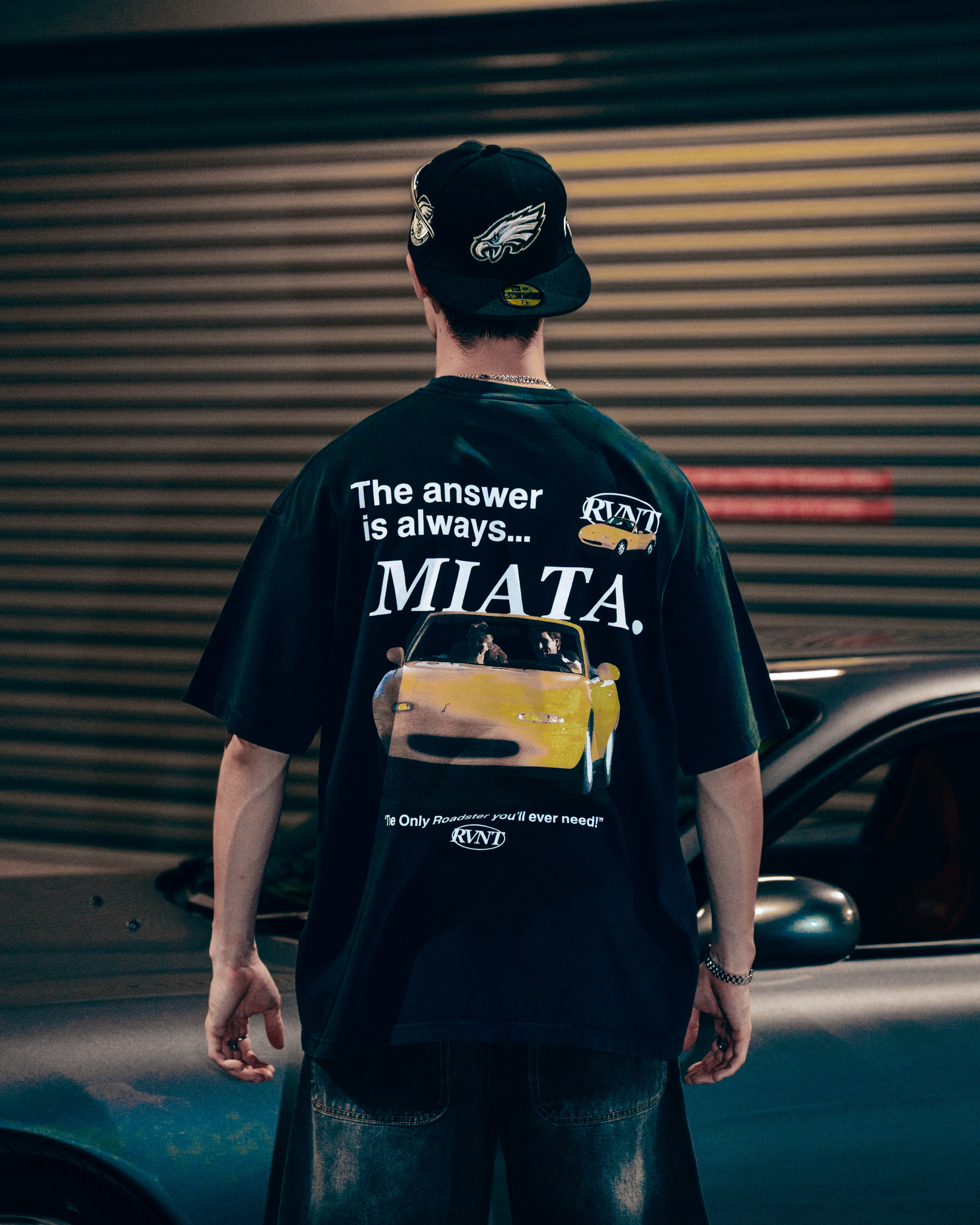 Miata Club Tee in Retro Blue - Image 6