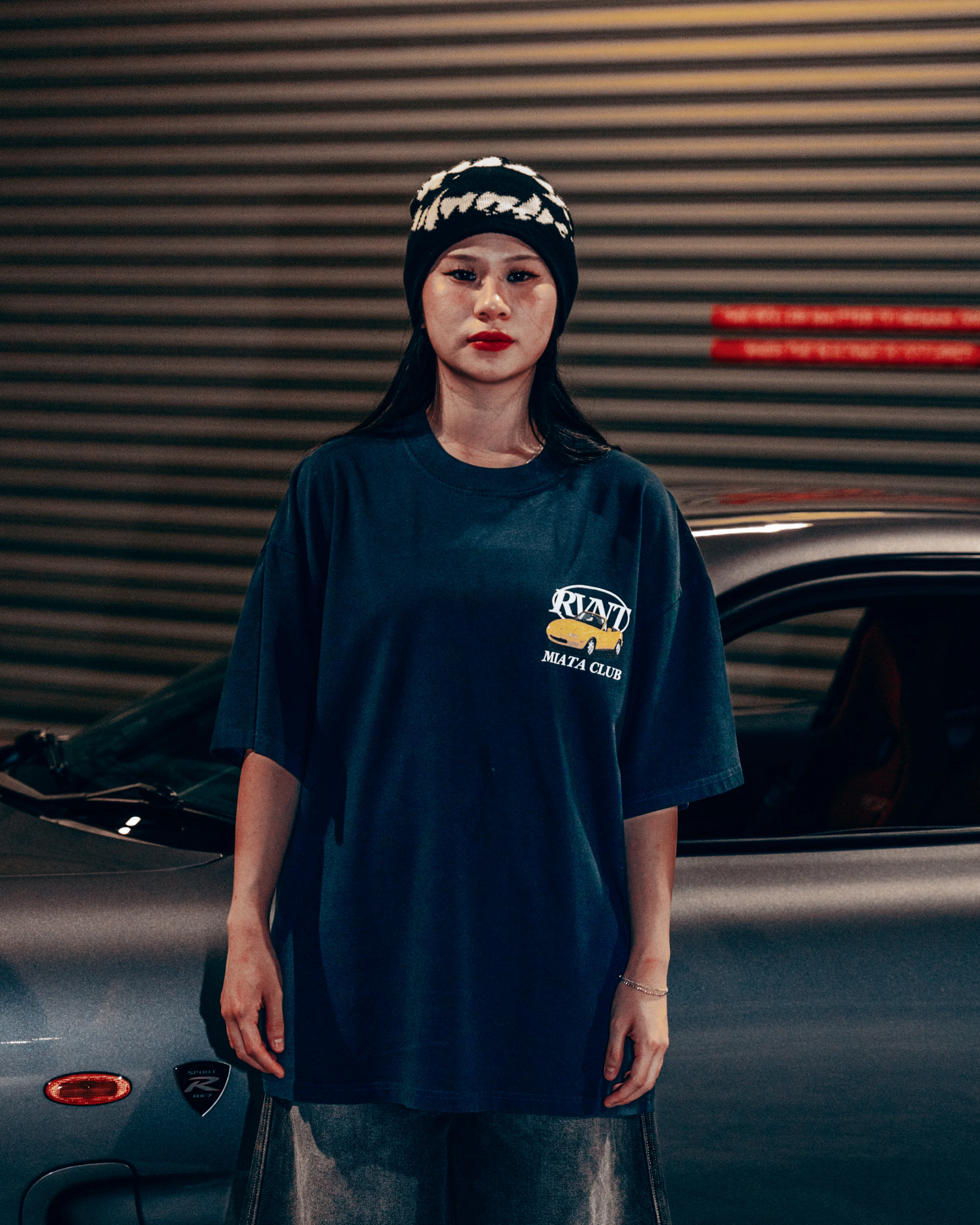 Miata Club Tee in Retro Blue - Image 9