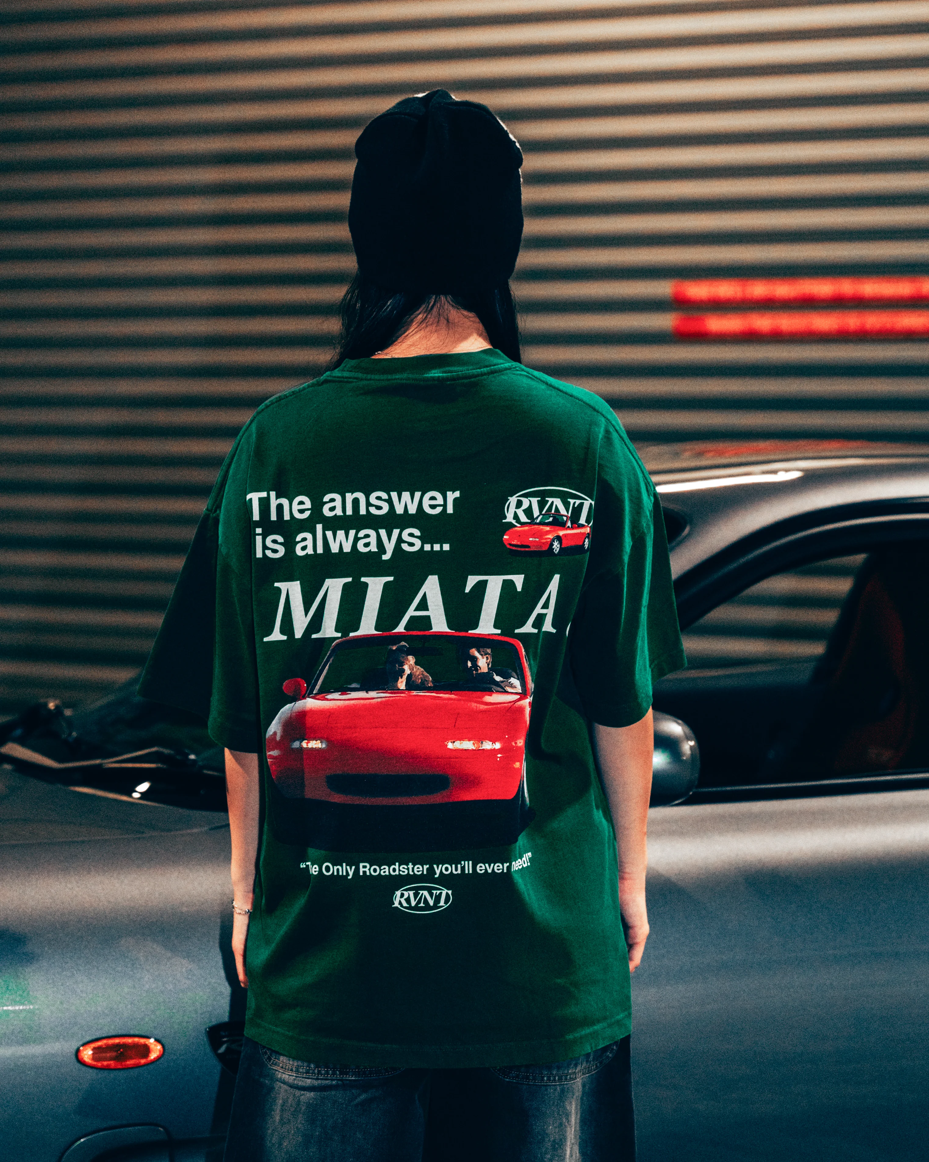 Miata Club Tee in Retro Green - Image 10