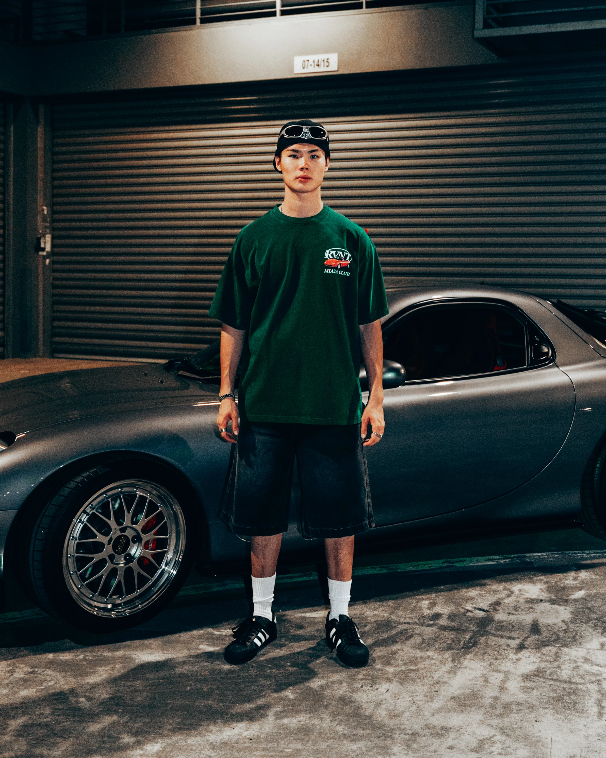 Miata Club Tee in Retro Green - Image 3
