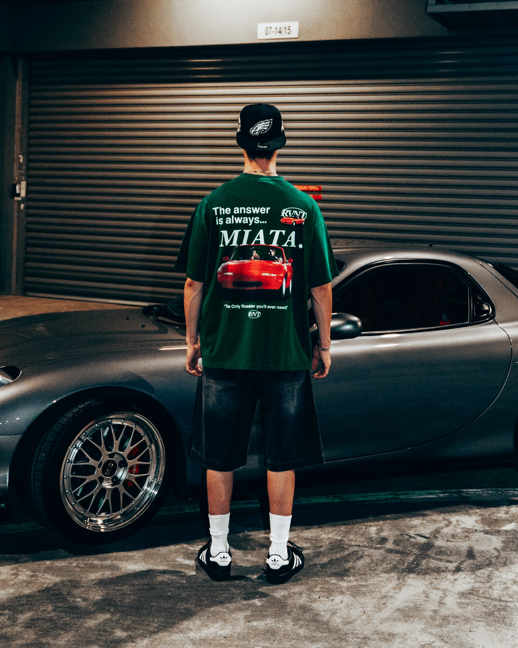 Miata Club Tee in Retro Green - Image 9