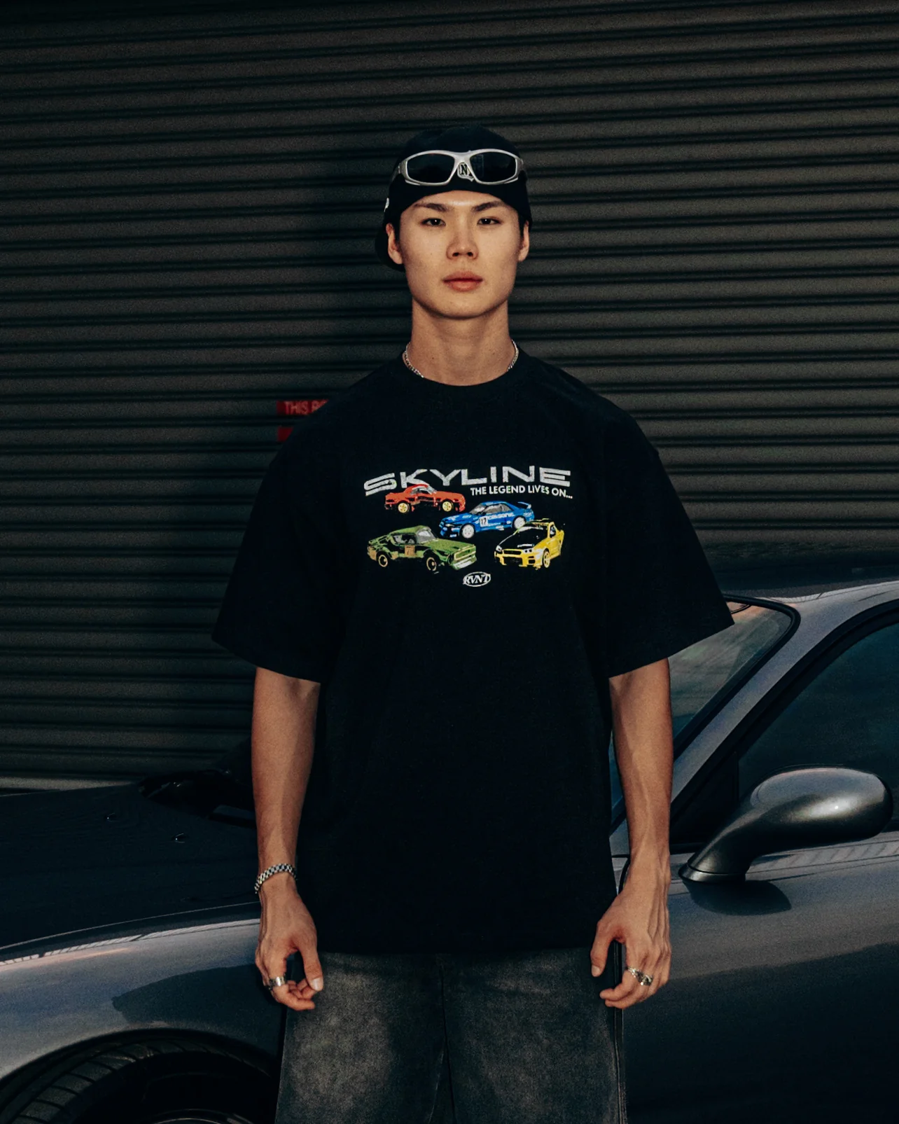 Nissan Skyline Tee in Black - Image 3