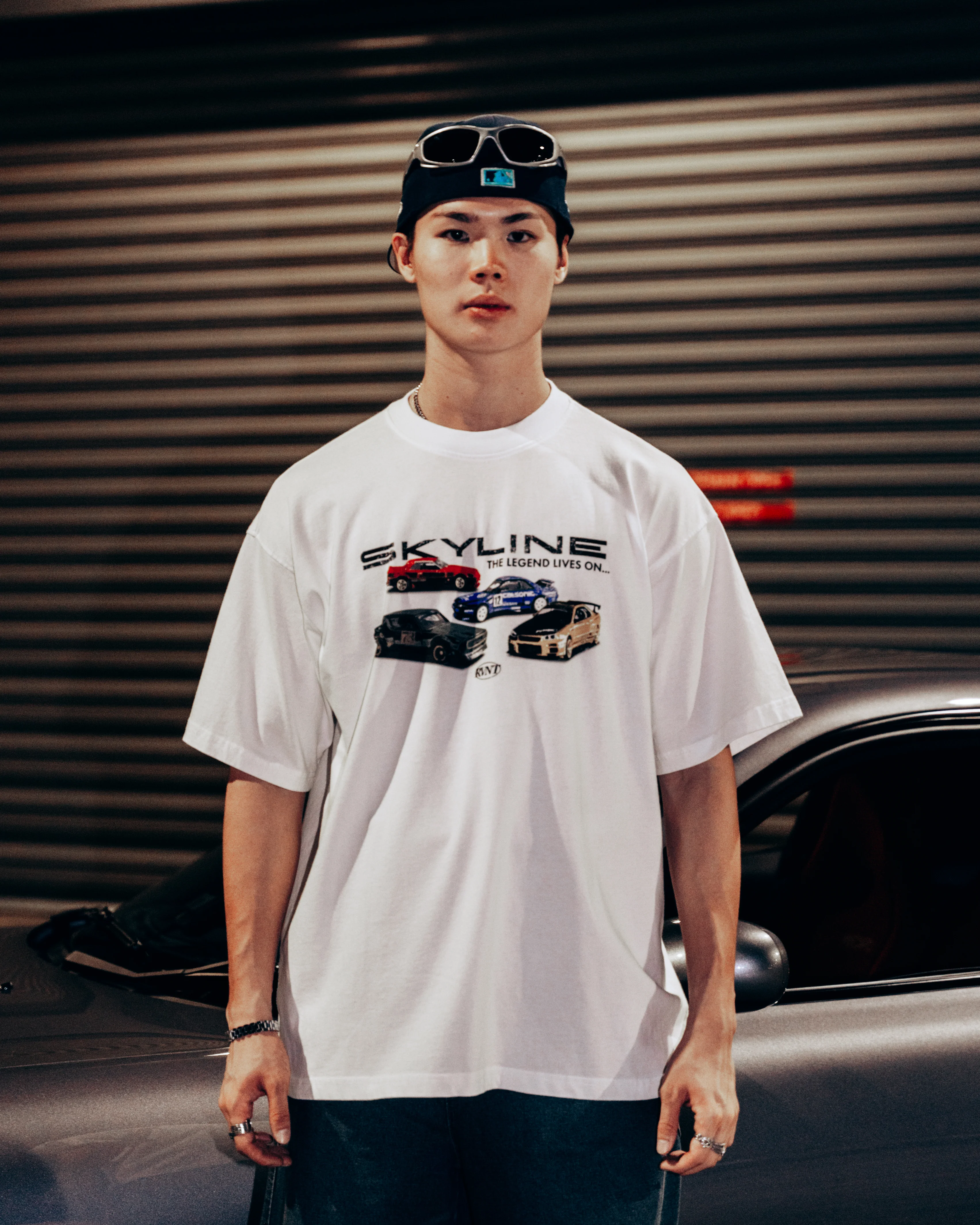 Nissan Skyline Tee in White - Image 3