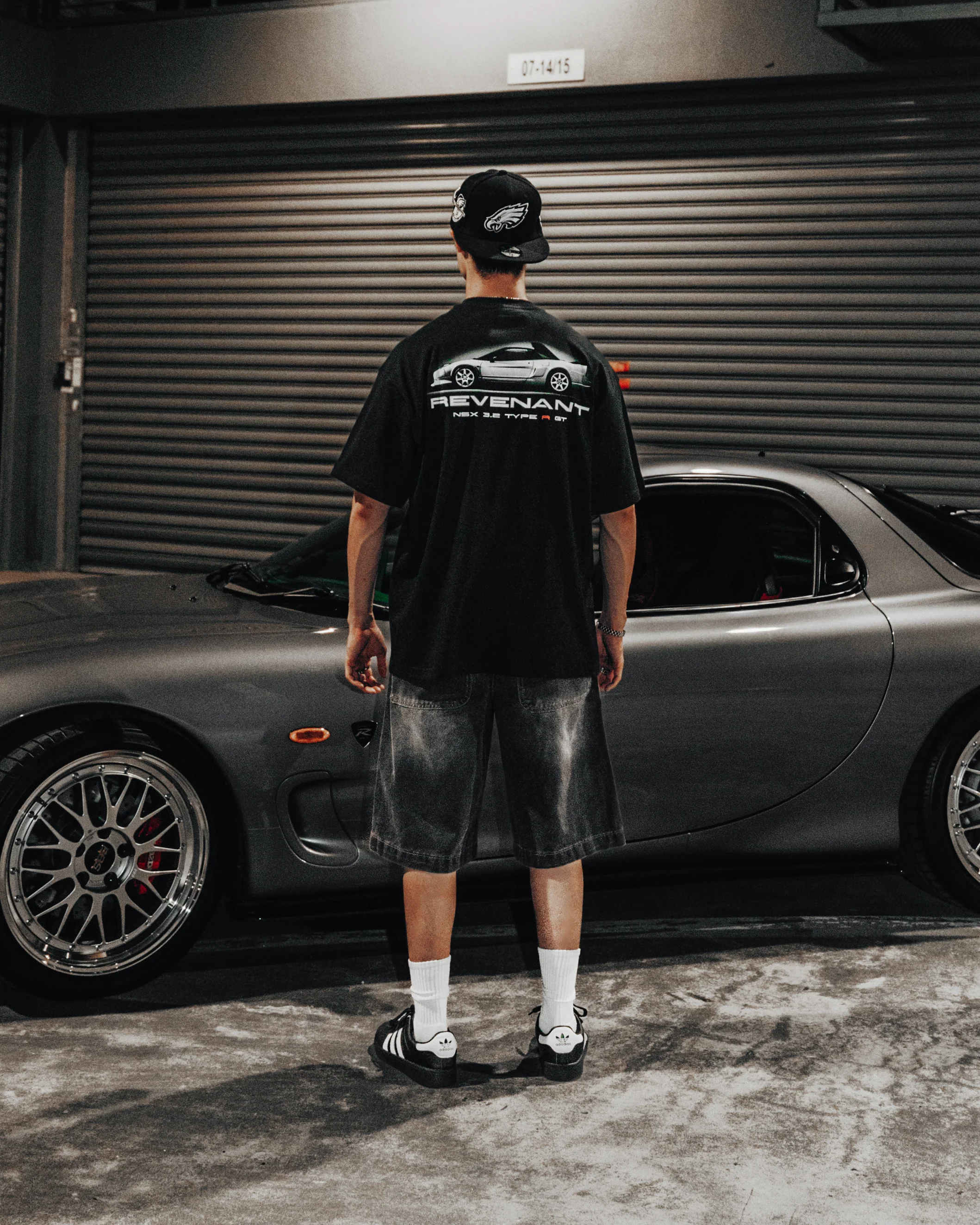 NSX Type R Tee in Black - Image 7