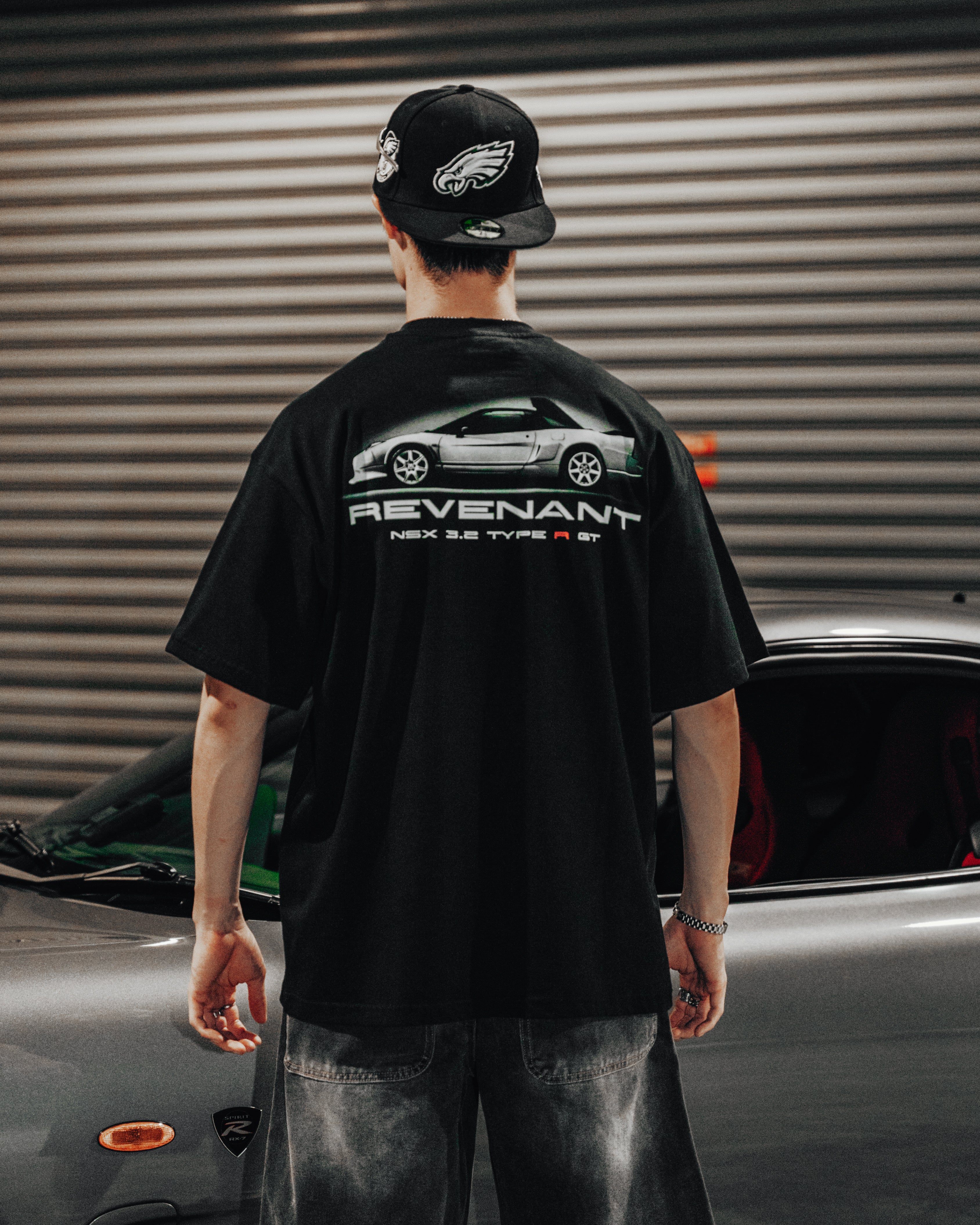 NSX Type R Tee in Black - Image 9