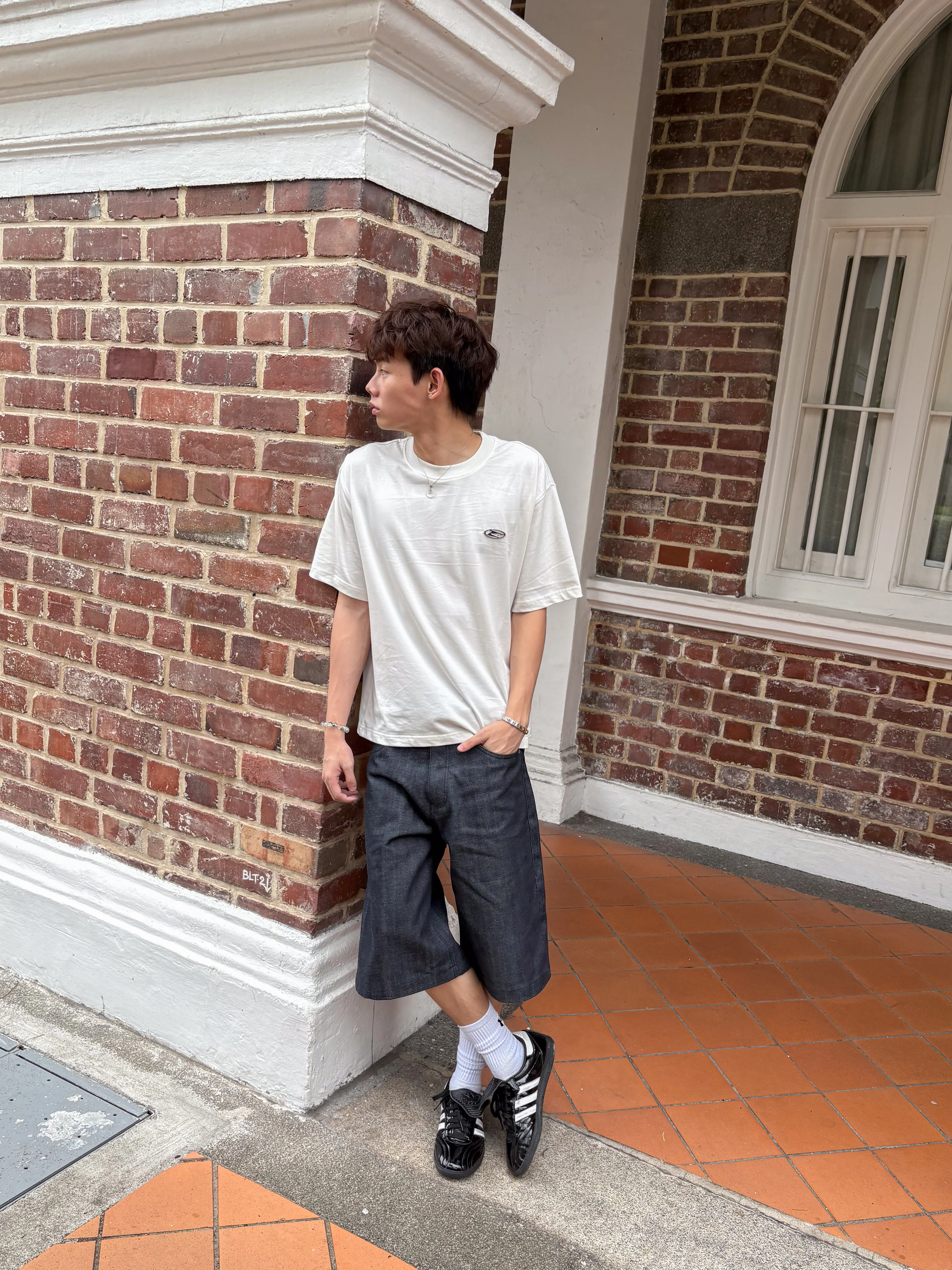 Raw Selvedge Denim Baggy Jorts - Indigo - Image 9
