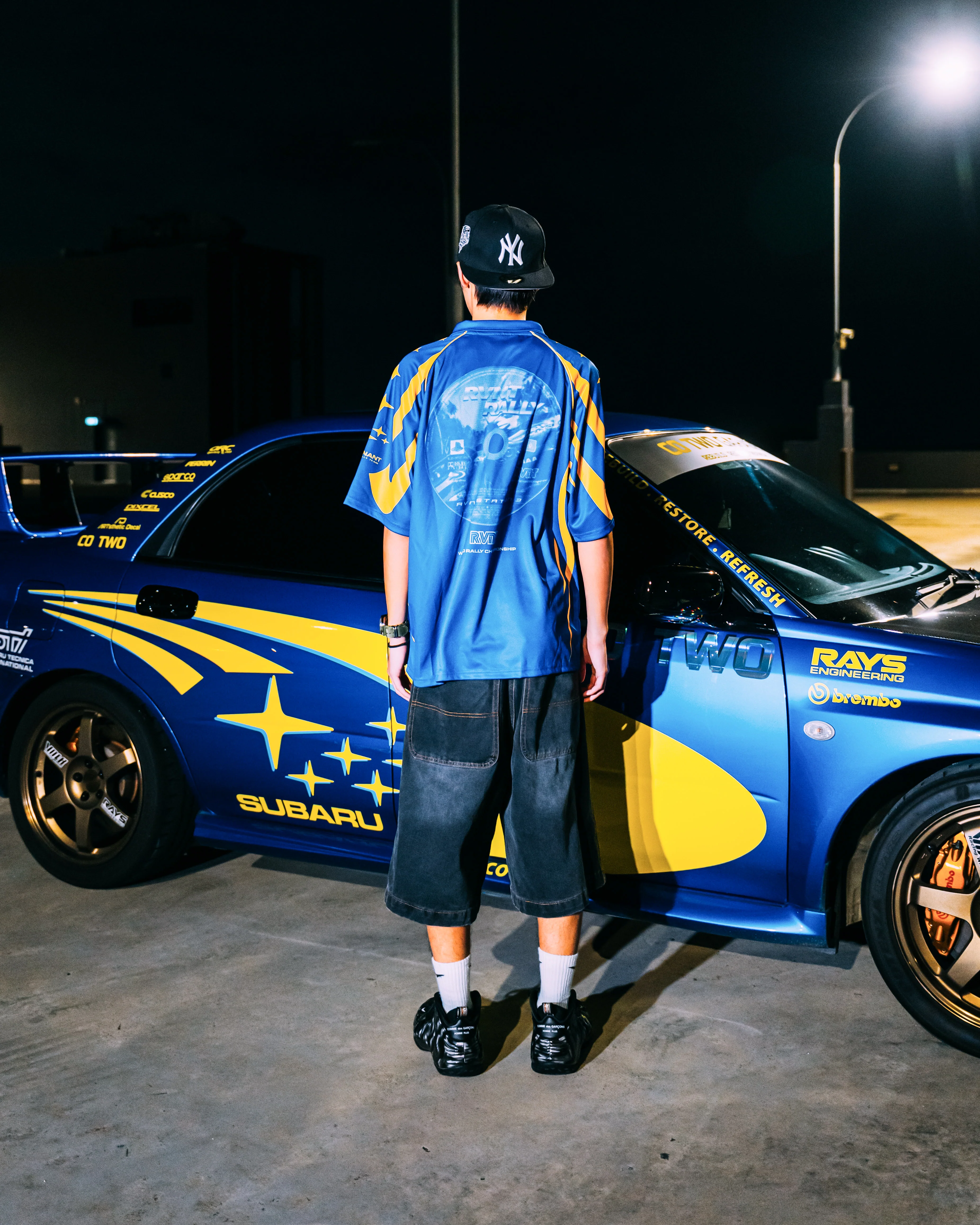 Subaru WRC Jersey in Blue - Image 4
