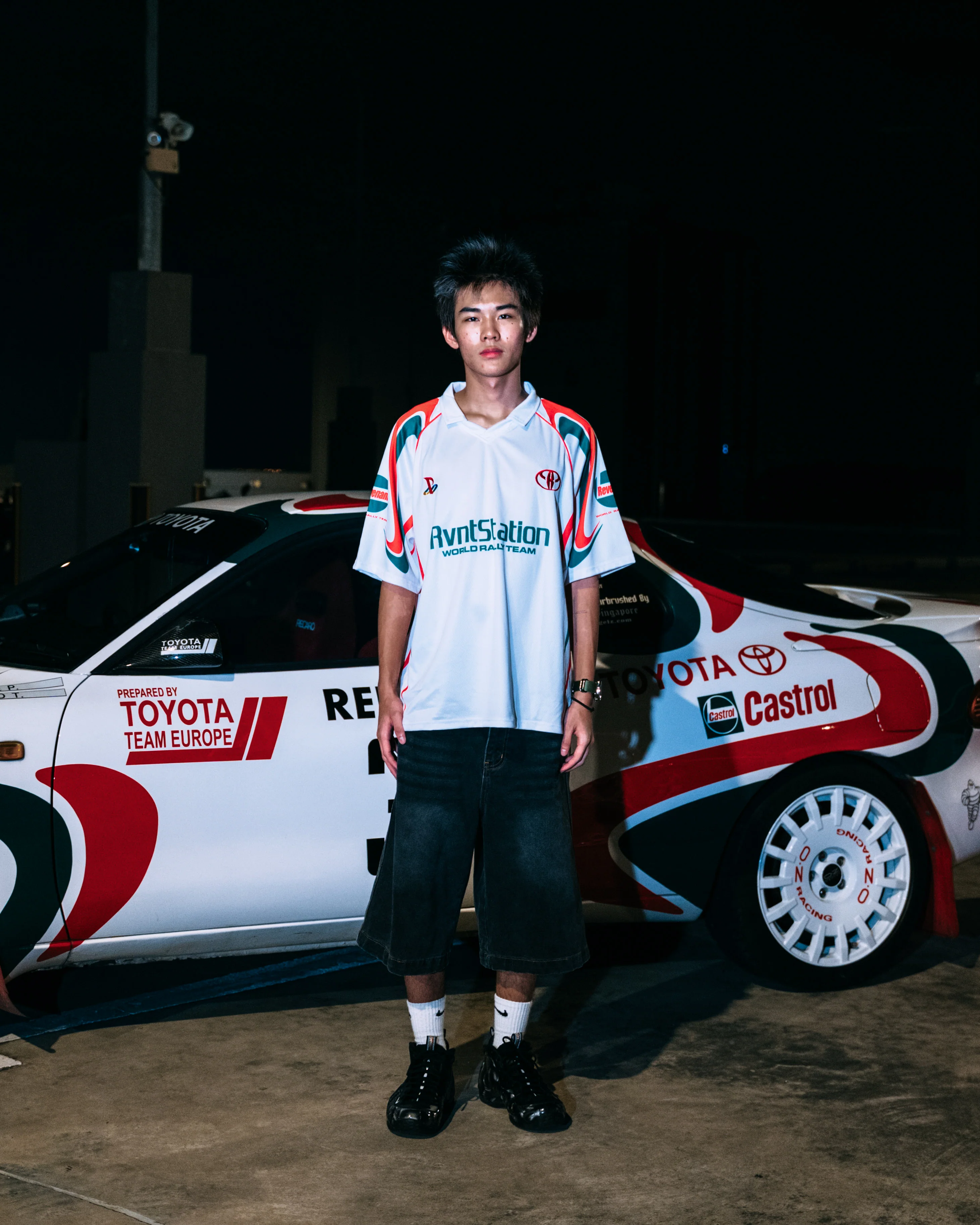 Toyota Castrol WRC Jersey in White - Image 3