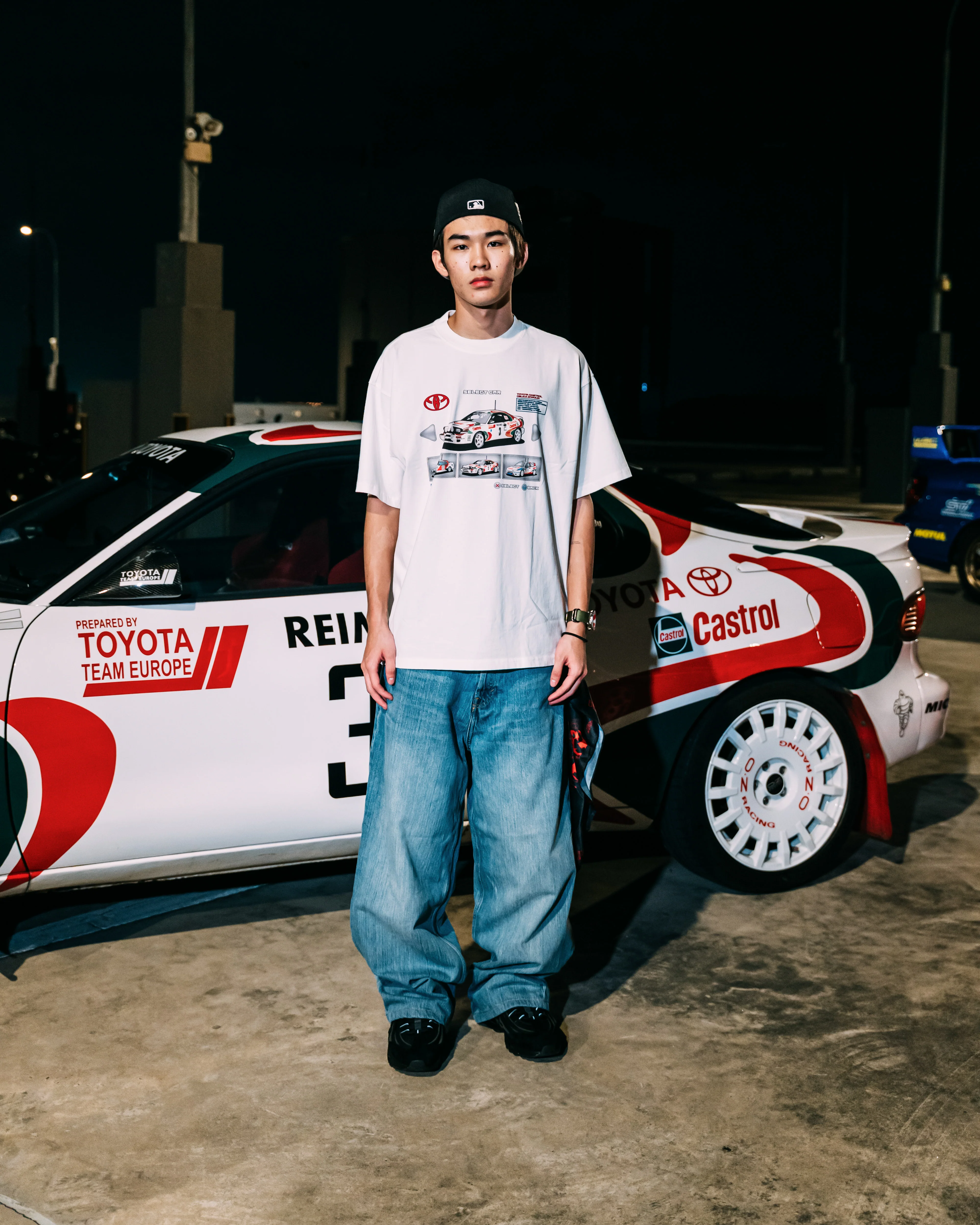 Toyota Castrol WRC Tee in White - Image 3