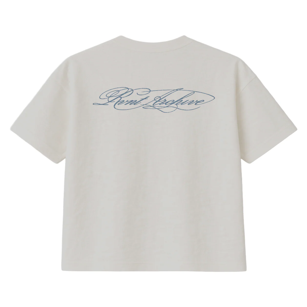 "Year of Horse" Cotton Slub Tee in White - Image 2